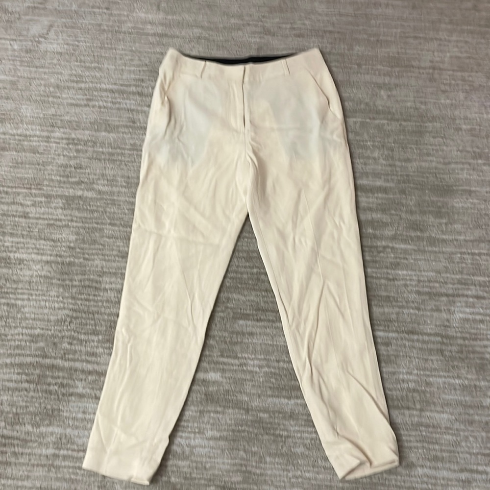Alexander wang cream dress pants size 4